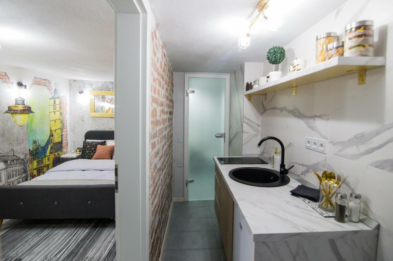 Old Town Studio Apartment Sibiu Exterior foto